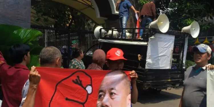 Aksi GERBRAK Gedor Tiga Lembaga Hukum Soal Korupsi Sumut