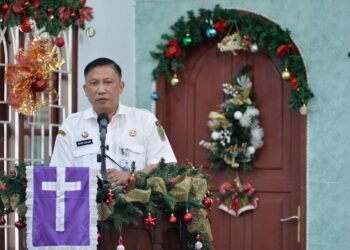 Natal 2025 Kominfo Sumut Diwarnai Doa untuk Korban Banjir dan Longsor