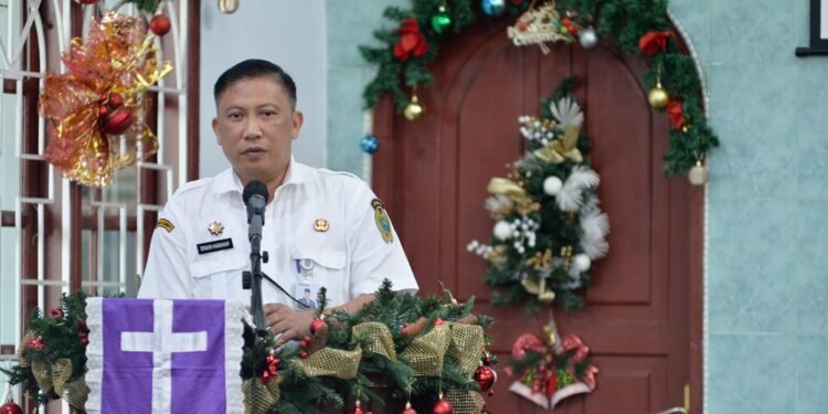 Natal 2025 Kominfo Sumut Diwarnai Doa untuk Korban Banjir dan Longsor