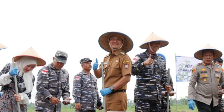 Wali Kota Tanjungbalai Tanam Jagung, Perkuat Ketahanan Pangan