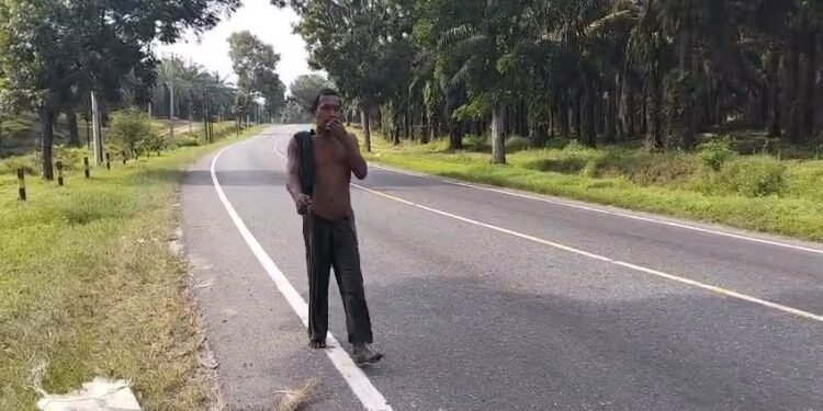 Pemkab Batubara Dinilai Abai, ODGJ Terus Berkeliaran di Lintas Sumatera