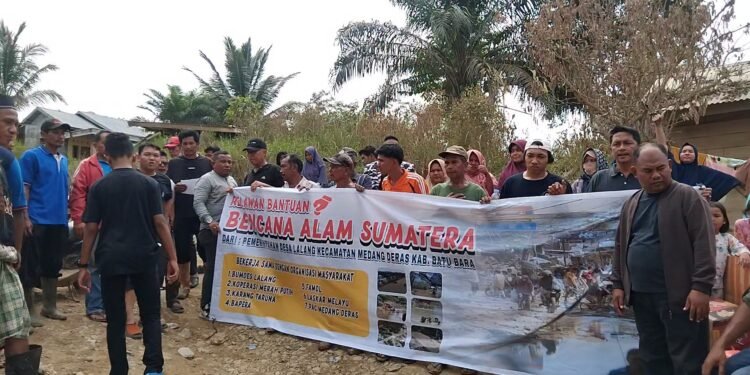 Bantuan Kemanusiaan Desa Lalang dan DPD–DPK Bapera Disambut Haru di Aceh Tamiang