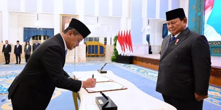 Presiden Prabowo Lantik Dewan Energi Nasional 2026, Ini Susunan Lengkap Anggotanya