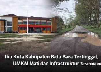 Ibu Kota Batu Bara Tertinggal, UMKM Mati dan Infrastruktur Terabaikan