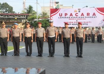 49 Personel Naik Pangkat, Tanggung Jawab dan Kualitas Kerja Harus Meningkat