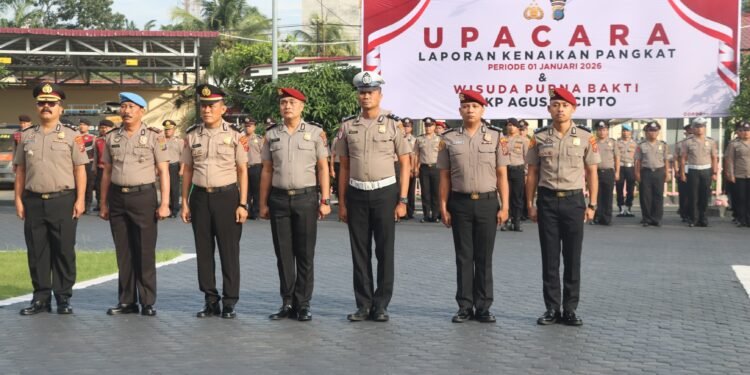 49 Personel Naik Pangkat, Tanggung Jawab dan Kualitas Kerja Harus Meningkat
