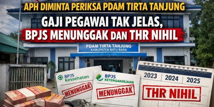 APH Diminta Periksa PDAM Tirta Tanjung, Gaji Tak Jelas, BPJS Menunggak dan THR Nihil