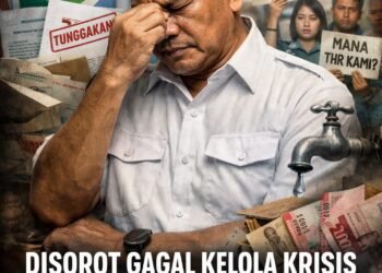 Disorot Gagal Kelola Krisis, Plt Dirut PDAM Tirta Tanjung Dinilai Tak Pahami Masalah Internal