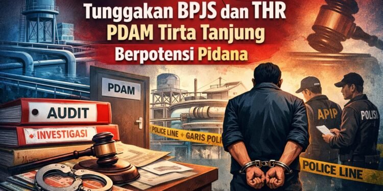 Tunggakan BPJS dan THR PDAM Tirta Tanjung Berpotensi Pidana