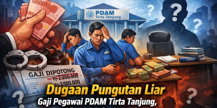Dugaan Pungutan Liar Gaji Pegawai PDAM Tirta Tanjung, Ada Apa Sebenarnya?