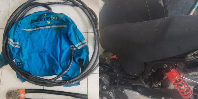 Polres Asahan Bongkar Modus Pencurian Kabel PLN Berkedok Petugas Resmi