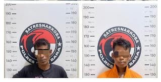 Polres Batu Bara Ungkap Peredaran Sabu di Tanjung Tiram, Dua Nelayan Diamankan