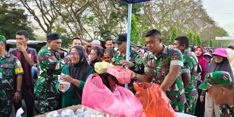 Ramadhan 1447 H, Kodim 0208/Asahan Berbagi Ta’jil 
