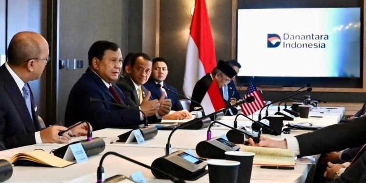 Prabowo Subianto Temui 12 Pengusaha Top AS di Washington DC, Perluas Investasi Indonesia