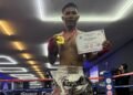 Petinju Muda Batu Bara Mikael Vaniroy Menang TKO di Spirit Fight Season 2 Medan