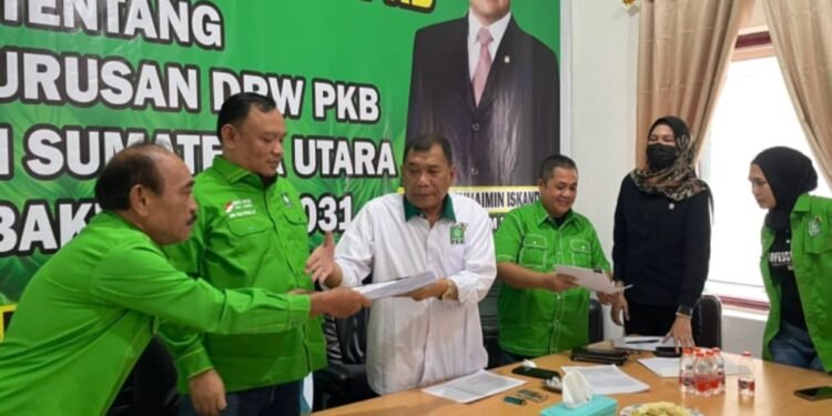 Syaiful Syafri Serahkan Laporan Muskerwil ke DPW PKB Sumut, Tegaskan Komitmen Administrasi Akuntabel