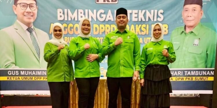 Toto, Anggi dan Reni Pengurus PKB Sumut Siap Jadi Penggerak Pemberdayaan Masyarakat