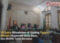 18 Saksi Dihadirkan di Sidang Tipikor Bimtek Dispendik Batu Bara, Bos BUMD Turut Bersaksi