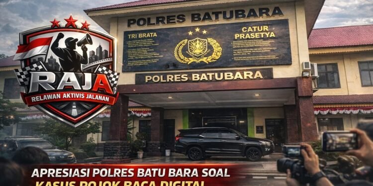 Apresiasi Polres Batu Bara Terkait Kasus Pojok Baca Digital, RAJA: Jangan Ada Pihak yang Main Mata
