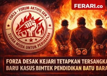 FORZA Desak Kejari Tetapkan Tersangka Baru Kasus Bimtek Pendidikan Batu Bara 2024