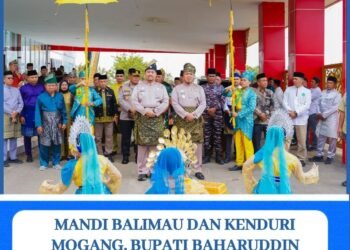 Bupati Batu Bara Pimpin Tradisi Kenduri Mogang dan Mandi Balimau Sambut Ramadan 1447 H