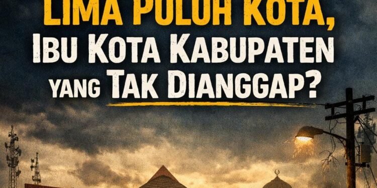 Lima Puluh Kota, Ibu Kota Kabupaten yang Tak Dianggap?