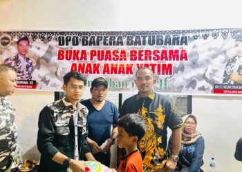 Momentum Ramadhan, BAPERA Batu Bara Berbagi dengan Anak Yatim