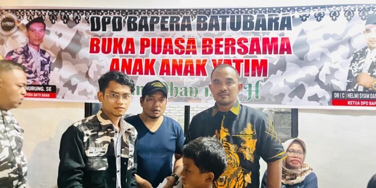 Momentum Ramadhan, BAPERA Batu Bara Berbagi dengan Anak Yatim