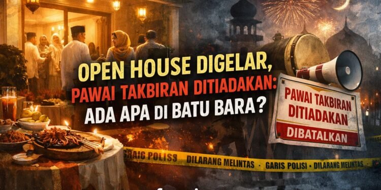 Open House Digelar, Pawai Takbiran Ditiadakan: Ada Apa di Batu Bara?
