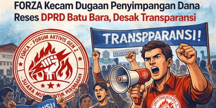 FORZA Kecam Dugaan Penyimpangan Dana Reses DPRD Batu Bara, Desak Transparansi