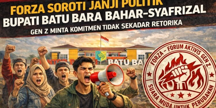 FORZA Soroti Janji Politik Bupati Batu Bara Bahar–Syafrizal: Gen Z Minta Komitmen Tidak Sekadar Retorika