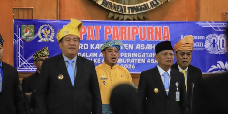 Hadiri Paripurna HUT ke-80 Asahan, Wabup Batu Bara Perkuat Sinergi Antar Daerah di Sumut