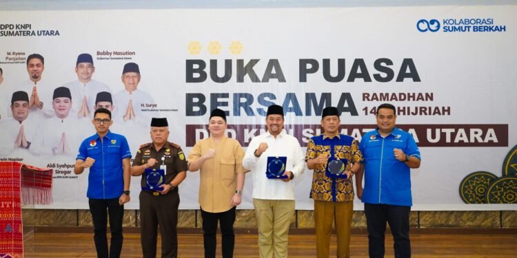Bupati Batu Bara Hadiri Buka Puasa KNPI Sumut, Dorong Peran Pemuda dalam Pembangunan Daerah