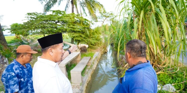 Tinjau Jembatan Air Hitam, Bupati Batu Bara Prioritaskan Perbaikan Infrastruktur dan Ketahanan Lingkungan