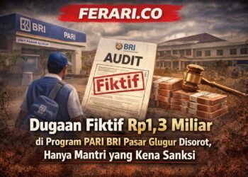 Dugaan Fiktif Rp1,3 Miliar di Program PARI BRI Pasar Glugur Disorot