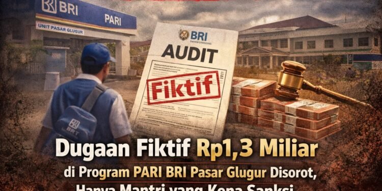 Dugaan Fiktif Rp1,3 Miliar di Program PARI BRI Pasar Glugur Disorot