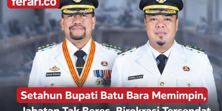 Setahun Bupati Batu Bara Memimpin, Jabatan Tak Beres, Birokrasi Tersendat