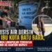 Krisis Air Bersih di Ibu Kota Batu Bara, Warga Limapuluh Terpaksa Mandi ke Kantor Bupati
