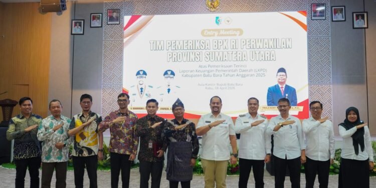 Bupati Batu Bara Sambut Entry Meeting Pemeriksaan Terinci LKPD oleh BPK Perwakilan Sumut