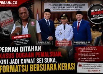 Pernah Ditahan Kasus Dugaan Pemalsuan, Kini Jadi Camat Sei Suka, FORMATSU Bersuara Keras