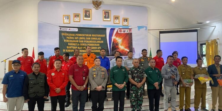 INALUM dan Pemkab Humbang Hasundutan Bentuk Masyarakat Peduli Api untuk Cegah Karhutla