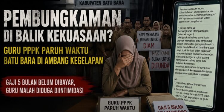 Pembungkaman di Balik Kekuasaan? Guru PPPK Paruh Waktu Batu Bara di Ambang Kegelapan
