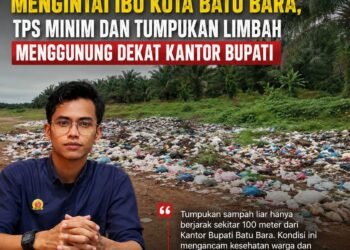 Krisis Sampah Mengintai Ibu Kota Batu Bara, TPS Minim dan Tumpukan Limbah Menggunung Dekat Kantor Bupati