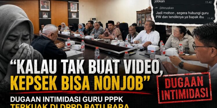 “Kalau Tak Buat Video, Kepsek Bisa Nonjob” Dugaan Intimidasi Guru PPPK Terkuak di DPRD Batu Bara