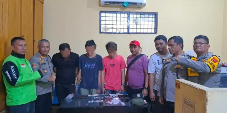 Satresnarkoba Polresta Deli Serdang Bongkar Sarang Narkoba di Lubuk Pakam, Tiga Pengedar Sabu Ditangkap