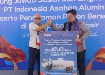 INALUM Salurkan Program TJSL di Samosir, Fokus Pendidikan, Lingkungan dan UMKM