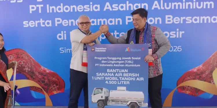 INALUM Salurkan Program TJSL di Samosir, Fokus Pendidikan, Lingkungan dan UMKM