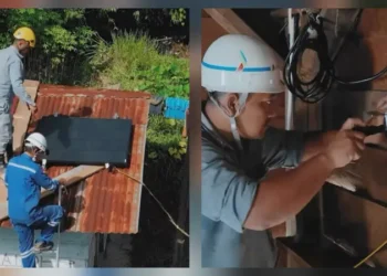 INALUM Bantu Desa Terpencil Baturangin Keluar dari Ketertinggalan Lewat Listrik dan Internet