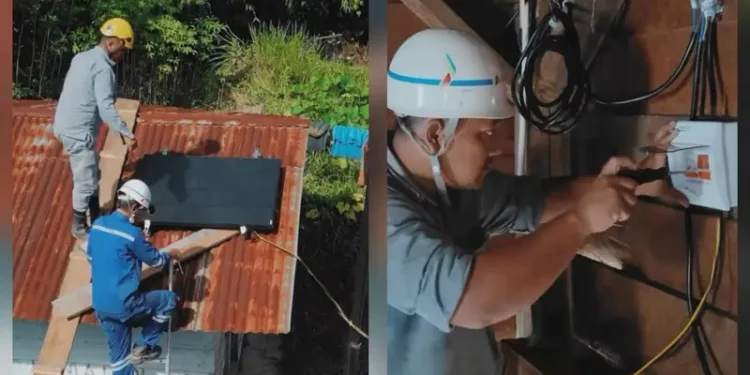 INALUM Bantu Desa Terpencil Baturangin Keluar dari Ketertinggalan Lewat Listrik dan Internet