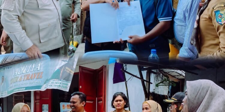 Bupati Baharuddin Tinjau Layanan Bapenda di Desa Bogak, Program Berlayar Permudah Pembayaran Pajak Daerah
